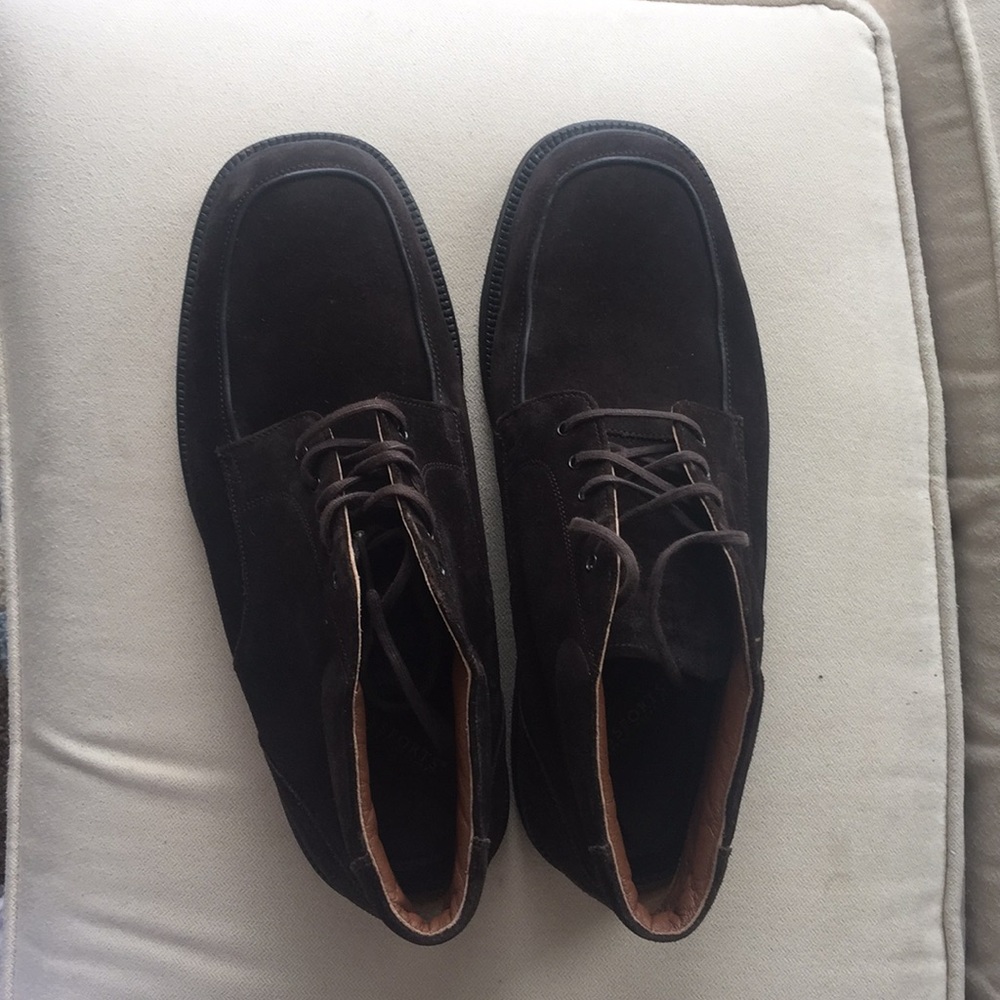 Rockport  brown suede shoes dressports size 11W